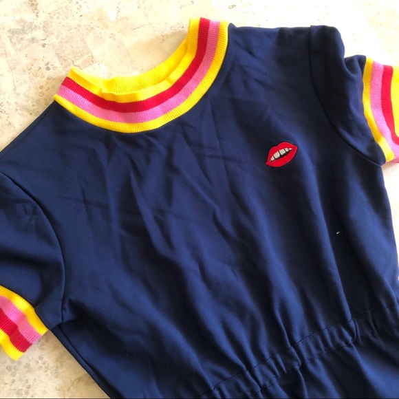 VALFRE LIPS SKATER RINGER DRESS - Picture 3 of 3